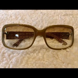 COACH Sunglasses Neutral/Beige color